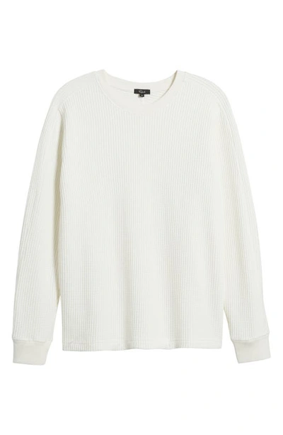 Shop Rails Wade Long Sleeve Thermal T-shirt In White