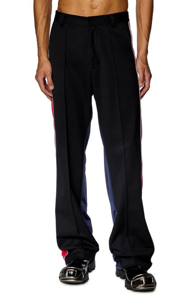 Shop Diesel ® Devlin Hybrid Pants In Black