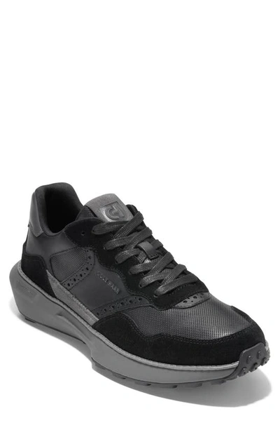 Shop Cole Haan Grandpro Ashland Sneaker In Black/ Pavement