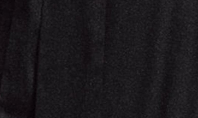 Polo Ralph Lauren Stretch Silk Robe In Onyx
