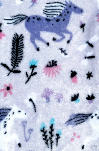 Munki Munki Kids' Fall Frolic Two-piece Pajamas In Purple