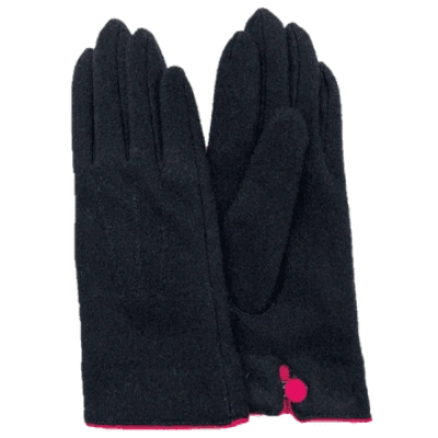 Shop L'apero Angers Gloves In Black
