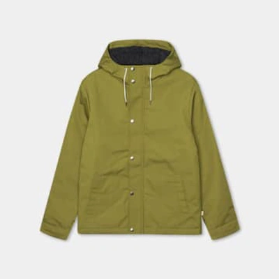 Shop Rvlt Revolution | 7311 X Hooded Jacket Evergreen | Green