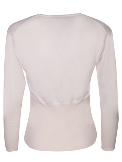 Shop Vivienne Westwood Bebe Cream Sweater In White