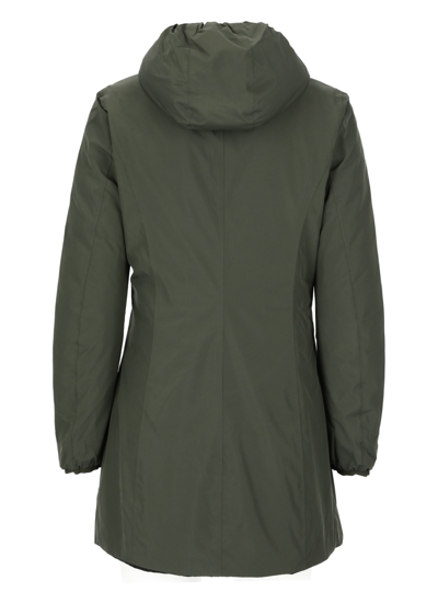 Shop K-way Denise Thermo Down Jacket In Green