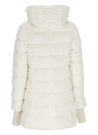 Herno A-shape Jacket Chamonix In White