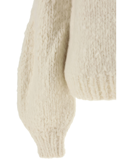 Shop Gabriela Hearst Clarissa Knitwear In Ivory