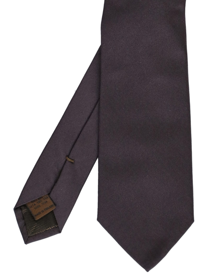 Shop Church's Silk Tie In Purple