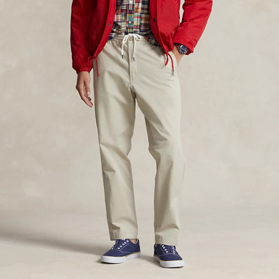 Shop Ralph Lauren Polo Prepster Classic Fit Chino Pant In Classic Stone