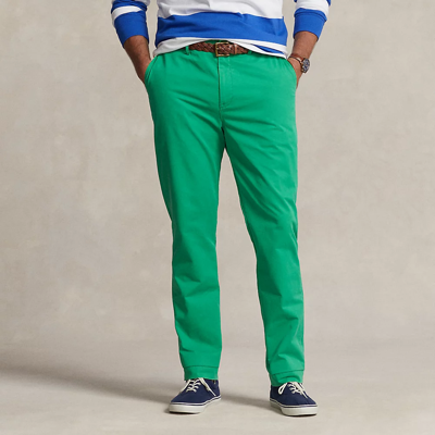 Shop Polo Ralph Lauren Stretch Classic Fit Chino Pant In Preppy Green