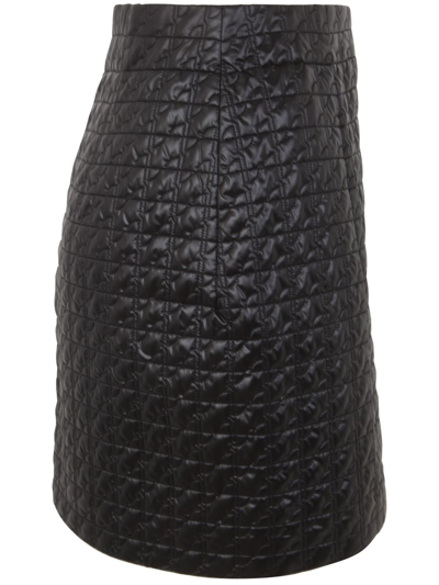 Shop Patou Mini Skirt In Black