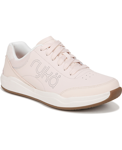 Shop Ryka Women's Courtside Pickleball Sneakers In Beige Leather