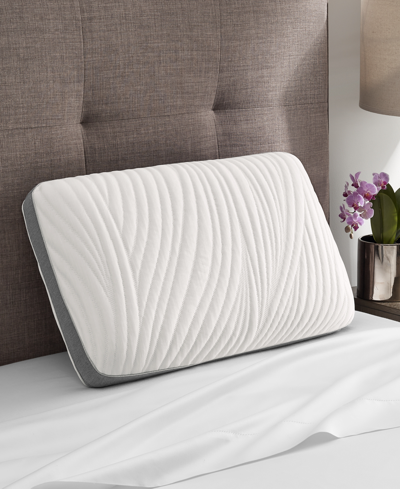 Shop Hotel Collection Memory Foam Gusset Pillow, Standard/queen, Created For Macy's In White