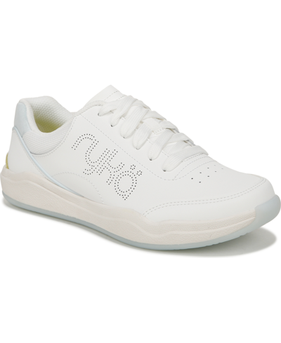 Shop Ryka Women's Courtside Pickleball Sneakers In White Multi Leather