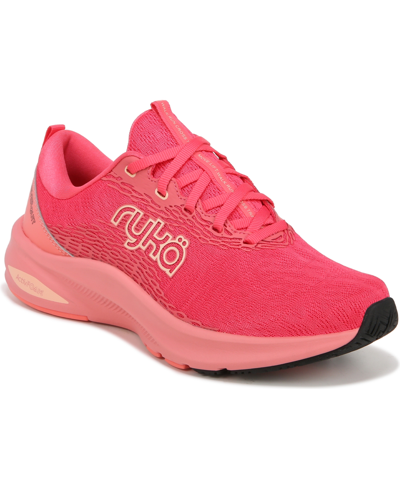 Shop Ryka Women's Never Quit Training Sneakers In Paradise Pink Fabric