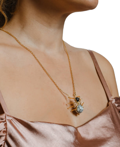 Nectar Nectar New York 18k Gold-plated Nurubi Pendant Necklace, 24" + 7" Extender In Gld