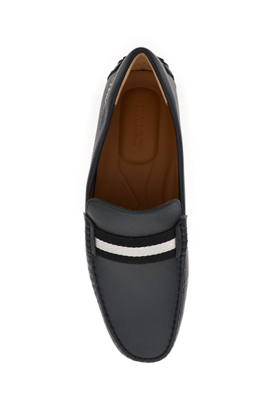 Shop Bally Pearce Loafers Men In Blue