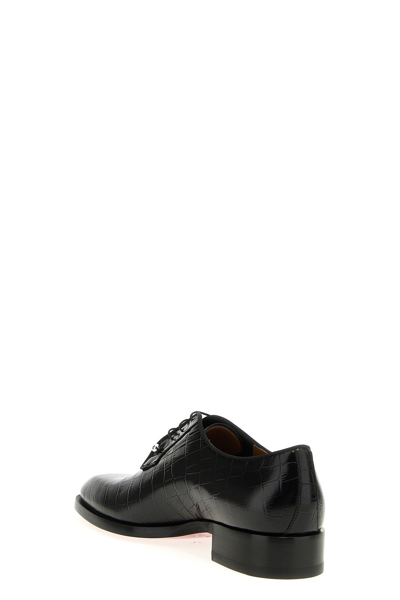 Shop Christian Louboutin Men 'chambeliss' Lace Up Shoes In Black