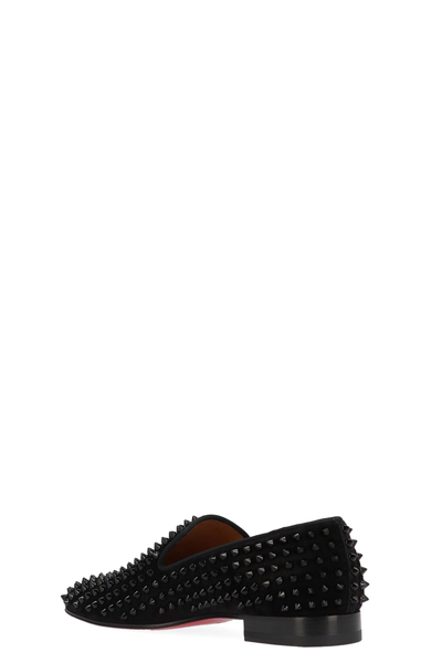 Shop Christian Louboutin Men 'dandelion' Loafers In Black