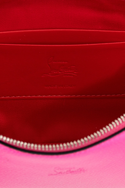 Shop Christian Louboutin Women 'loubila' Clutch In Pink