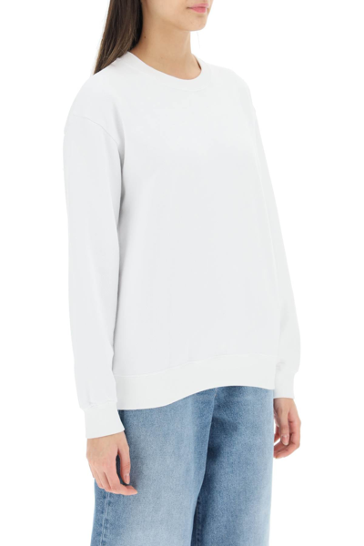 Shop Off-white 'diag' Print Crewneck Sweatshirt Women