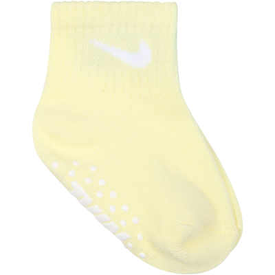 Nike Multioclro Set For Baby Kids With Iconic Swoosh In Multicolor