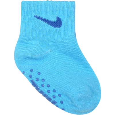 Nike Multioclro Set For Baby Kids With Iconic Swoosh In Multicolor