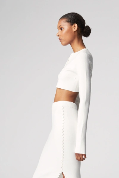 Shop Altuzarra 'haruni' Sweater In Natural White