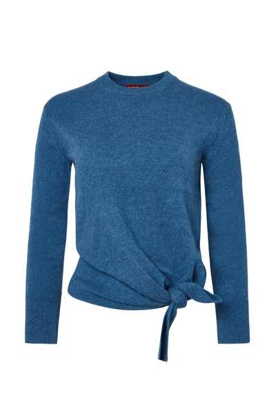 Shop Altuzarra 'nalini' Sweater In Denim Blue