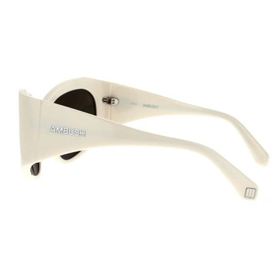 Shop Ambush Sunglasses In Ivory