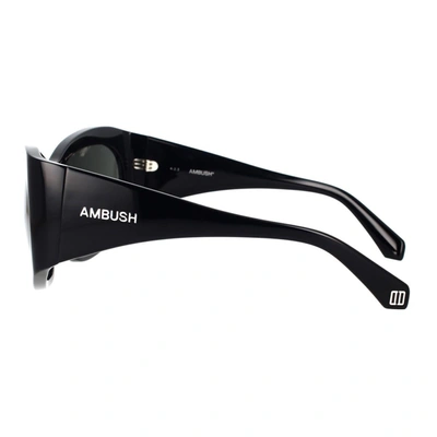 Ambush Daniel Oversized-frame Sunglasses In Black
