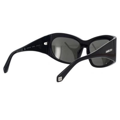 Ambush Daniel Oversized-frame Sunglasses In Black