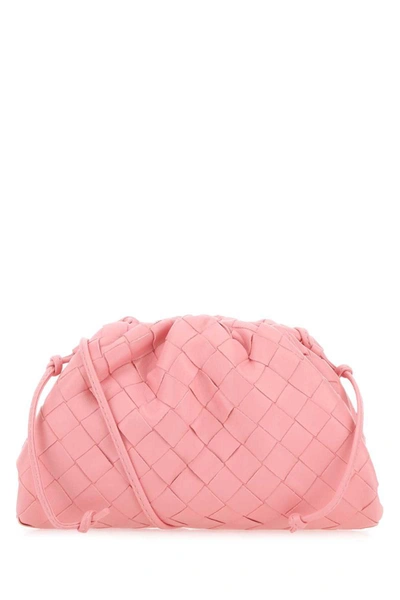 Shop Bottega Veneta Shoulder Bags In Pink