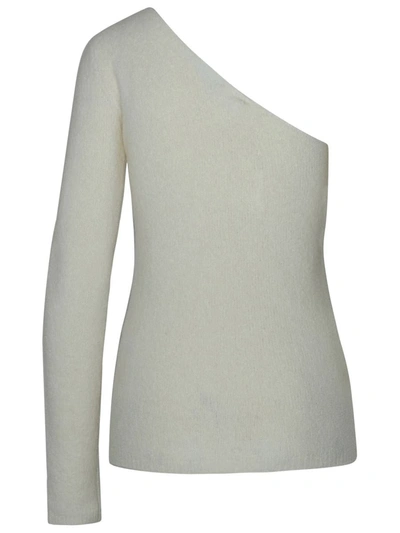 Shop Lisa Yang Forrest Sweater In White Cashmere