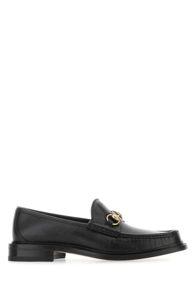 Shop Gucci Loavers In Black