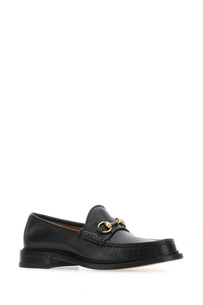 Shop Gucci Loavers In Black