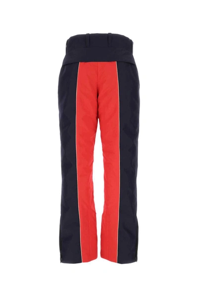 Shop Gucci Pants In Multicoloured