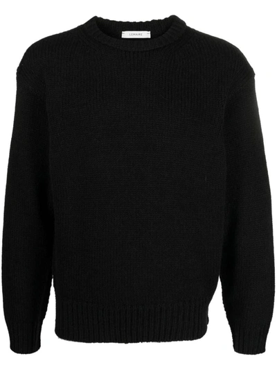 Shop Lemaire Boxy Sweater In Black