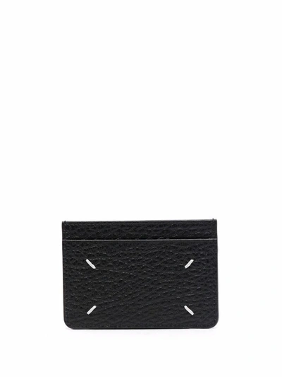Shop Maison Margiela Slim Card Holder 3 Cc Accessories In Black