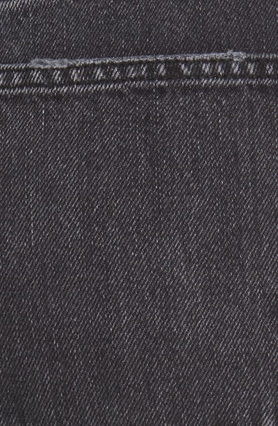 Shop Topshop High Waist Crop Loose Jeans In Black