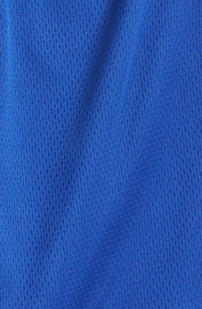 Zella Kids' Breakout Mesh Shorts In Blue Mazarine