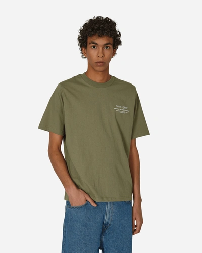 Shop Museum Of Peace And Quiet Wellness Program T-shirt Olive In Green