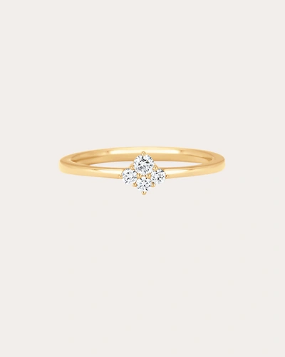Shop Sara Weinstock Women's Dujour Single Four-cluster Ring In Gold