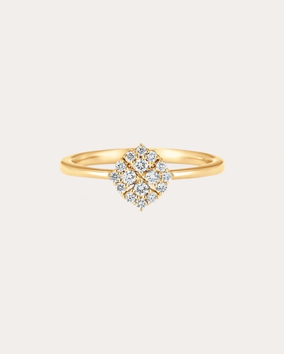 Shop Sara Weinstock Women's Flora Cluster Ring In Gold