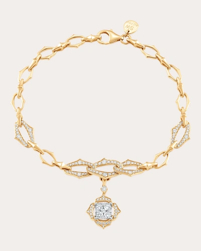 Shop Sara Weinstock Women's Lucia Single Leela Pendant Bracelet In Gold
