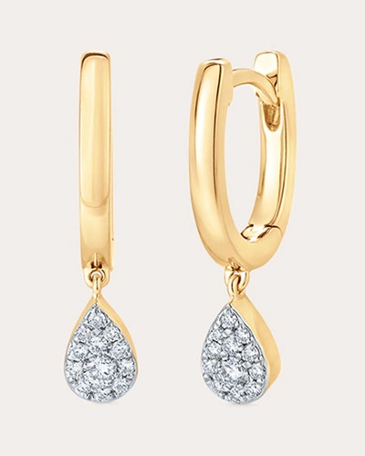 Shop Sara Weinstock Women's Unity Reverie Pear Huggie Drop Earrings In Gold