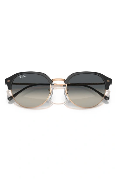 Shop Ray Ban Clubmaster 53mm Sunglasses In Grey Flash