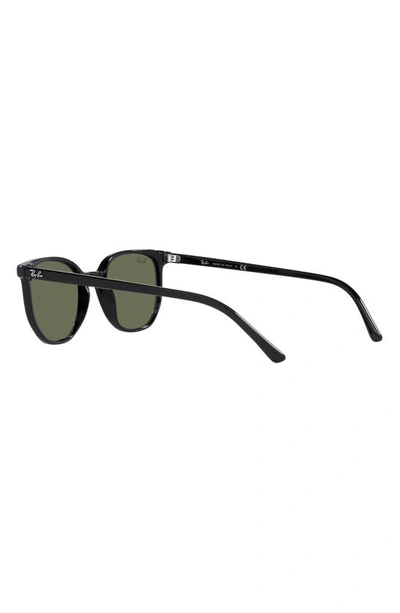Ray Ban Elliot 54mm Gradient Square Sunglasses In Black