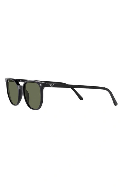 Ray Ban Elliot 54mm Gradient Square Sunglasses In Black