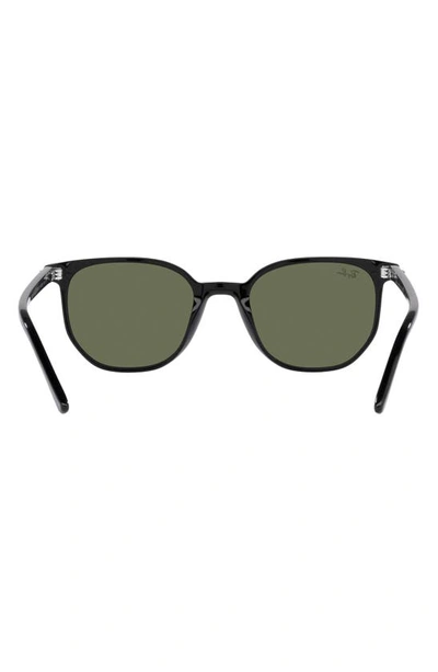 Ray Ban Elliot 54mm Gradient Square Sunglasses In Black